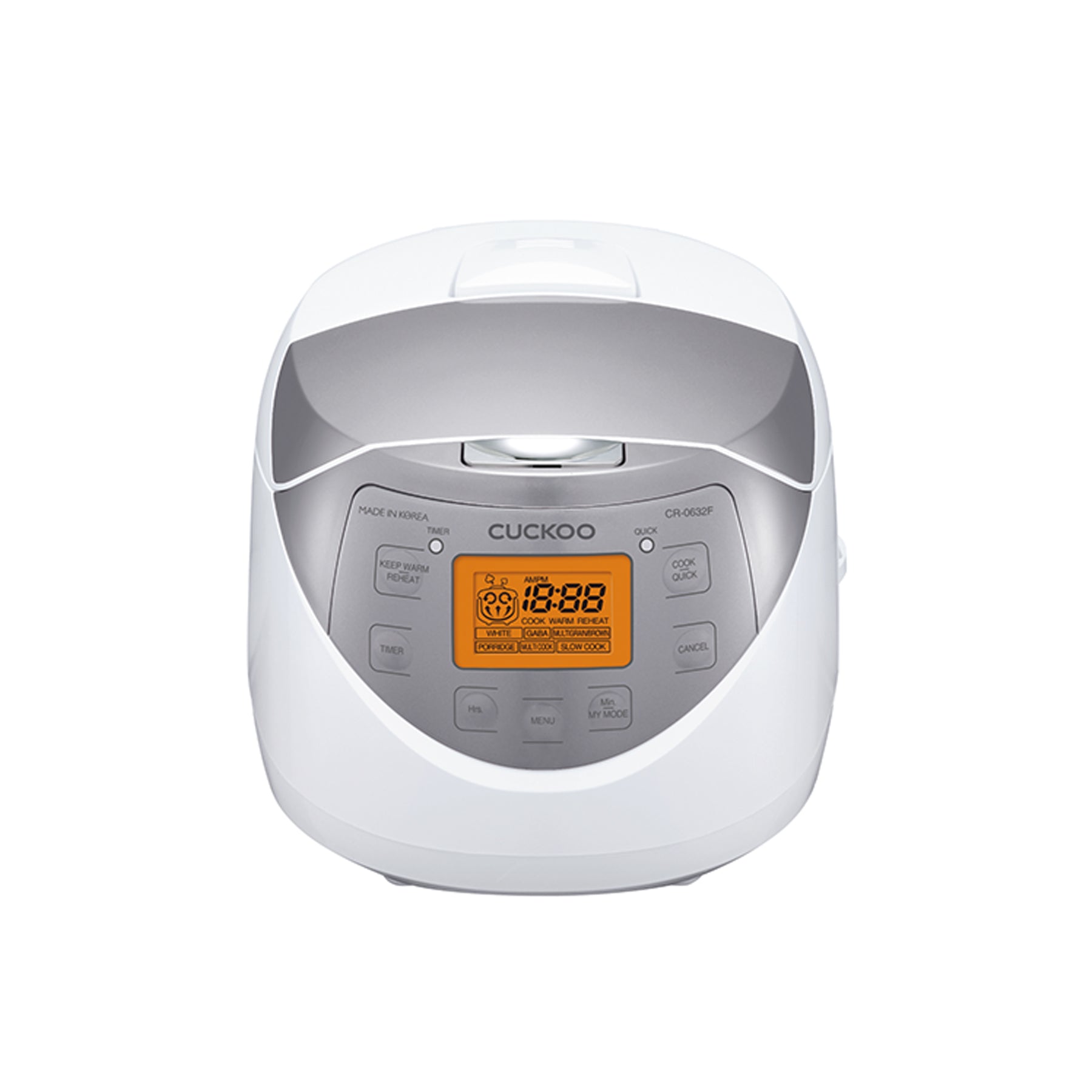6 Cup Micom Rice Cooker (CR 0632F) - Smart Fuzzy Logic Technology for Perfect Rice Every Time | Ideal for Small Families, Dorms & Office Use