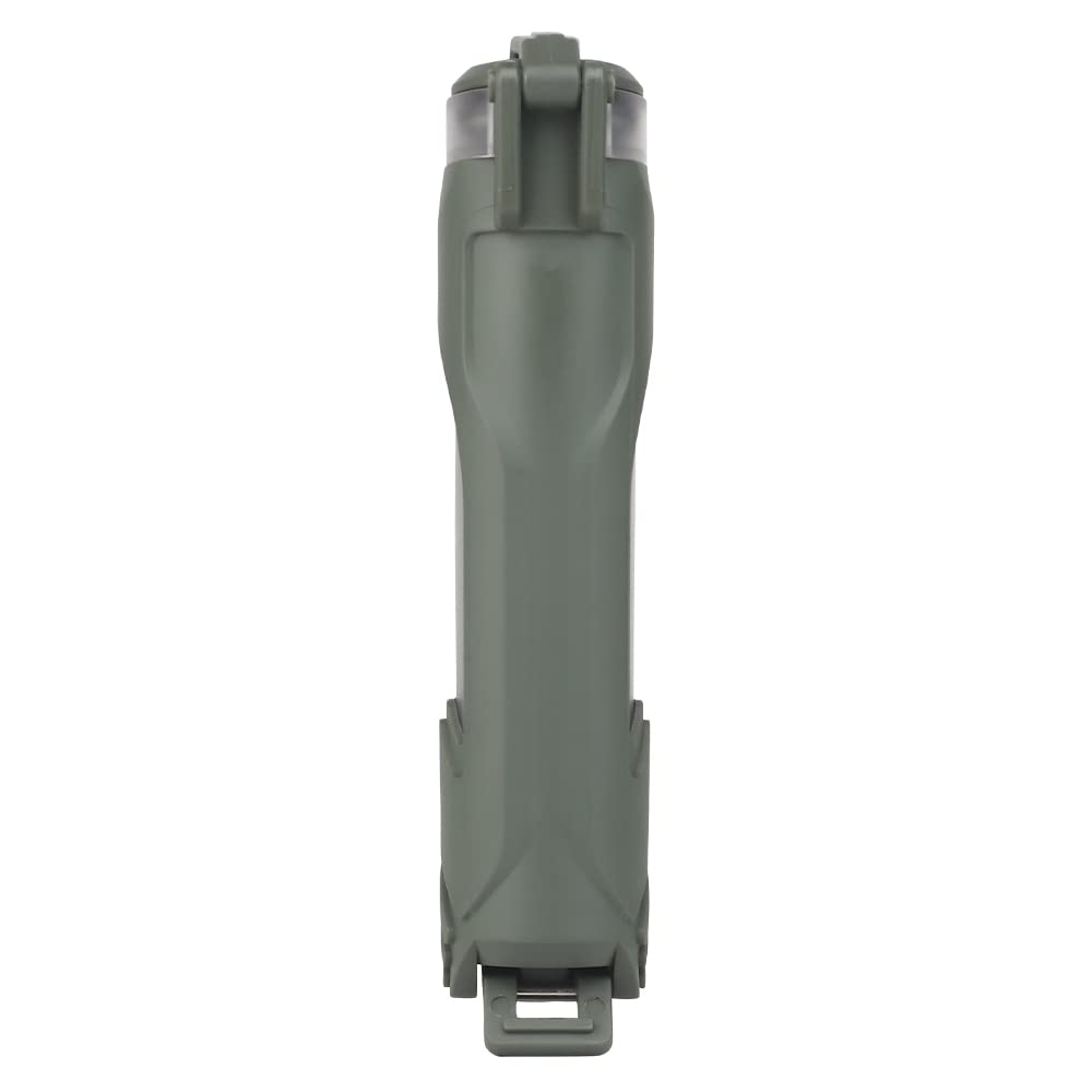 Tactical Waterproof MOLLE Battery Storage Case - CR123 AAA AA Battery Organizer Holder for Camping, Hiking & Emergency Kits