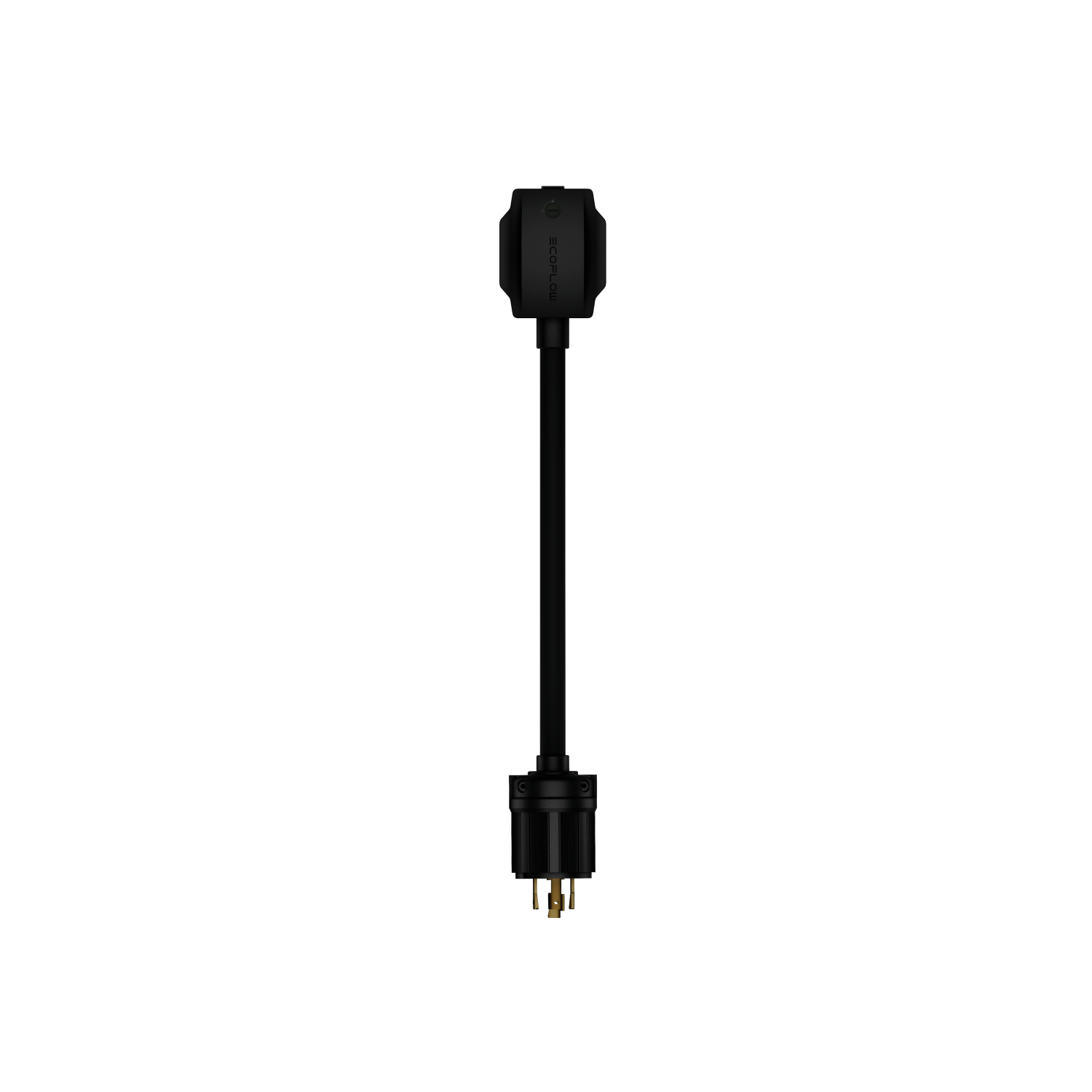 EcoFlow Portable Power Station AC Generator Charging Adapter - Fast Charging for Outdoor Camping, RV Trips & Emergency Power Backup