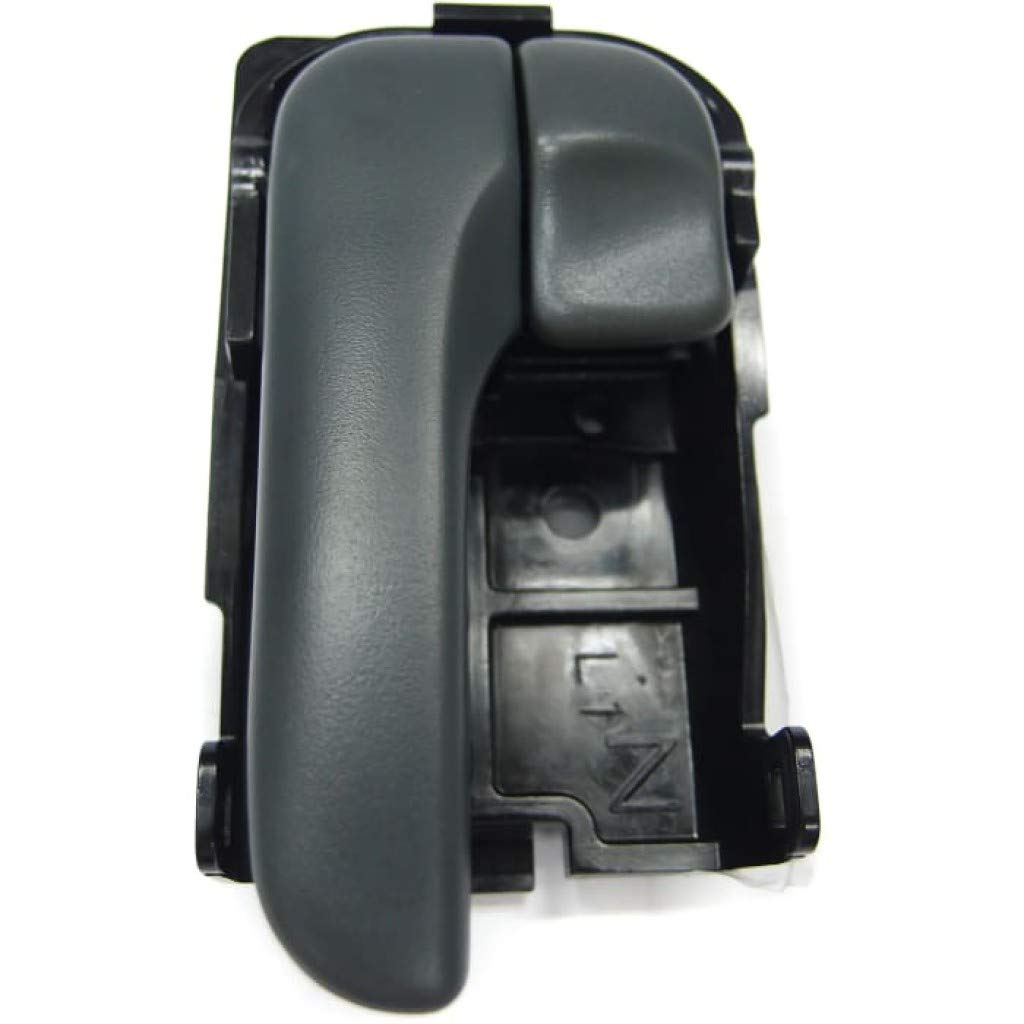 Nissan Maxima Front & Rear Interior Door Handle with Lock Button - Black (1995-1997) | Compatible with SE/GXE/GLE Models | Easy Installation & Durable Replacement for Car Door Repair