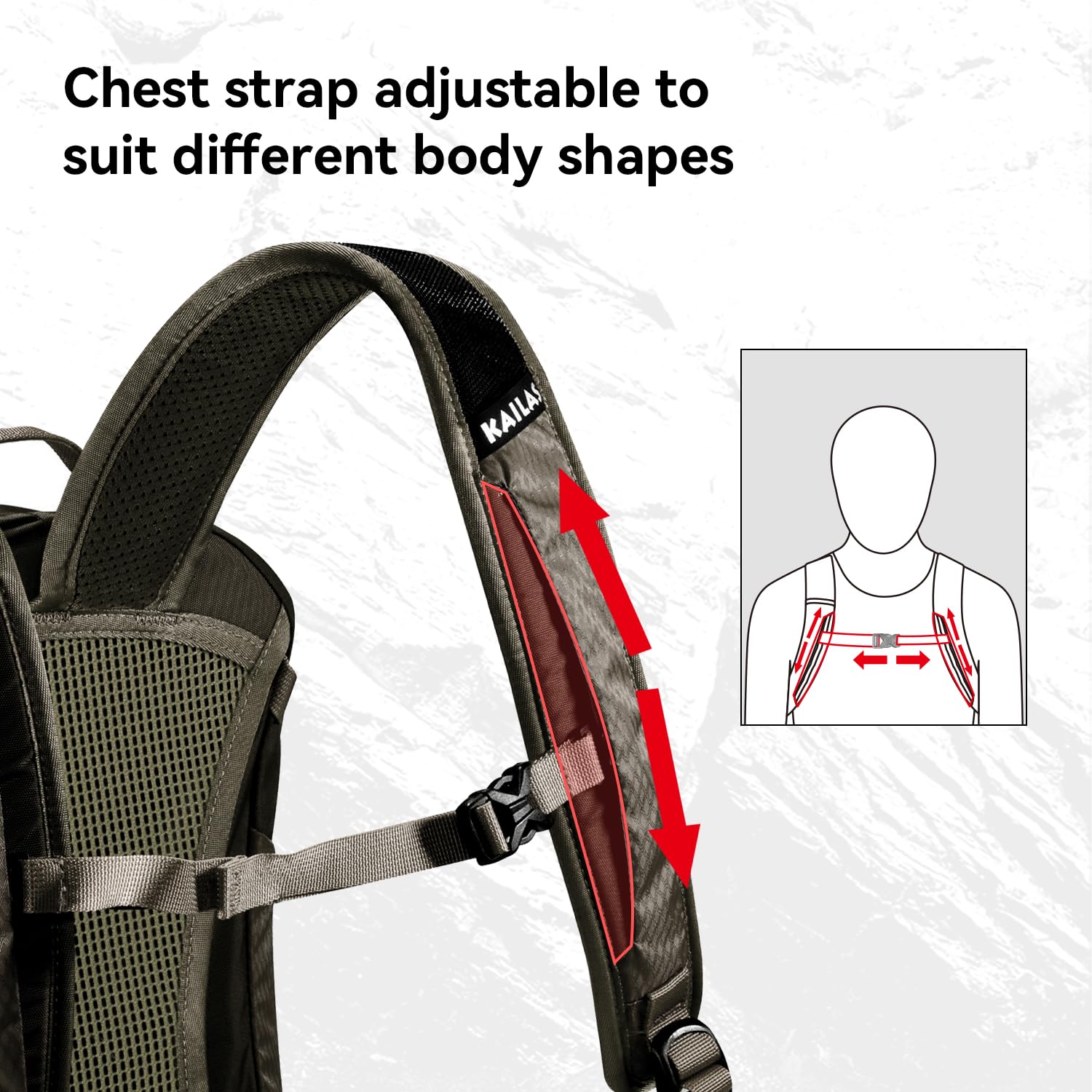 KAILAS Hurricane 20L 26L Lightweight Hiking Backpack - Waterproof Trekking Daypack for Men & Women - Perfect for Travel, Camping, Outdoor Adventures & Daily Commute