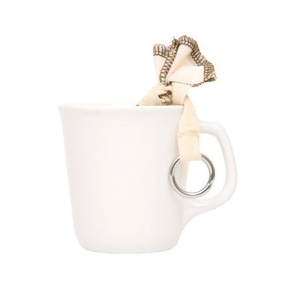 Organic Cotton CoffeeSock & TeaSock - Reusable Cup-Sized Tea Bags for Loose Leaf Tea & Coffee - Perfect for Travel, Camping & Home Brewing
