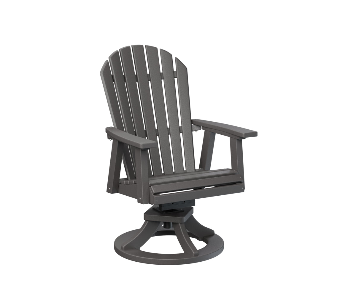Berlin Gardens Comfo Back Swivel Rocker Dining Chair - Ergonomic Outdoor Patio Furniture for Relaxing & Dining - Perfect for Backyard, Garden, Poolside & Deck Use