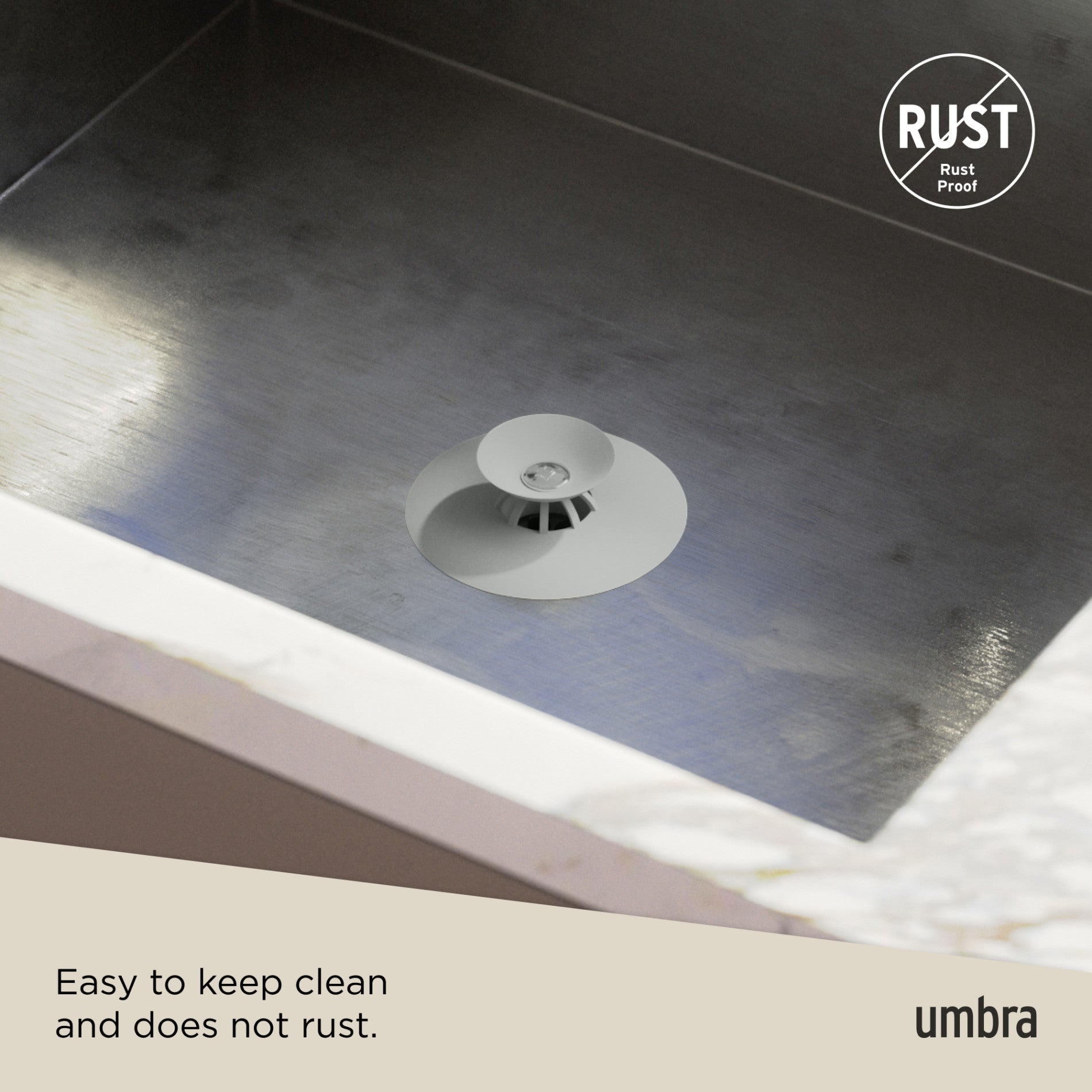 Flex Drain Plug & Hair Catcher - Stainless Steel Shower Drain Cover with Fine Mesh for Bathroom, Kitchen Sink - Prevents Clogs, Easy to Clean - Perfect for Homes, Apartments, Hotels