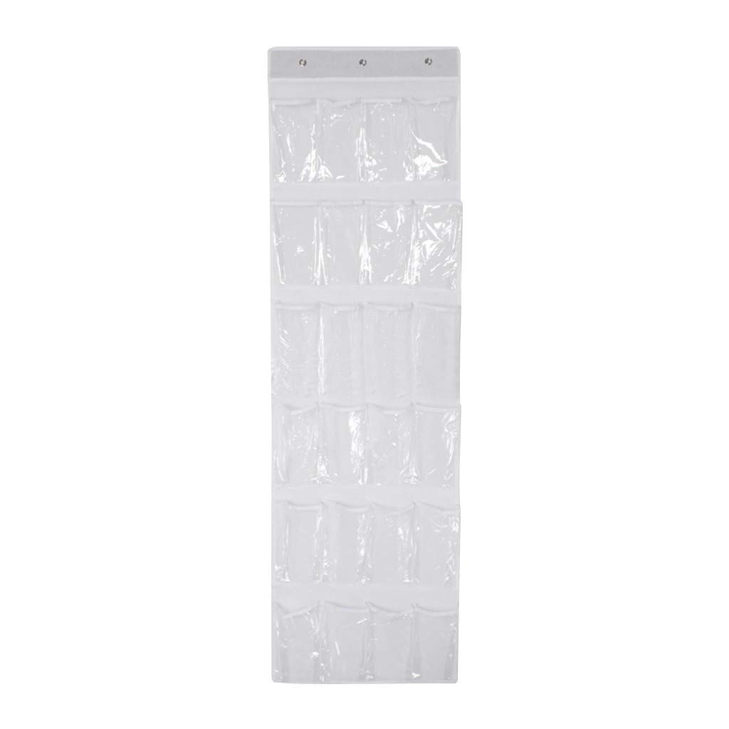 Transparent Non-Woven Wall Mounted Shoe Storage Bags - Travel Shoe Organizer for Closet, Housekeeping & Clothing Storage - Perfect for Bedroom, Dorm, Apartment Organization