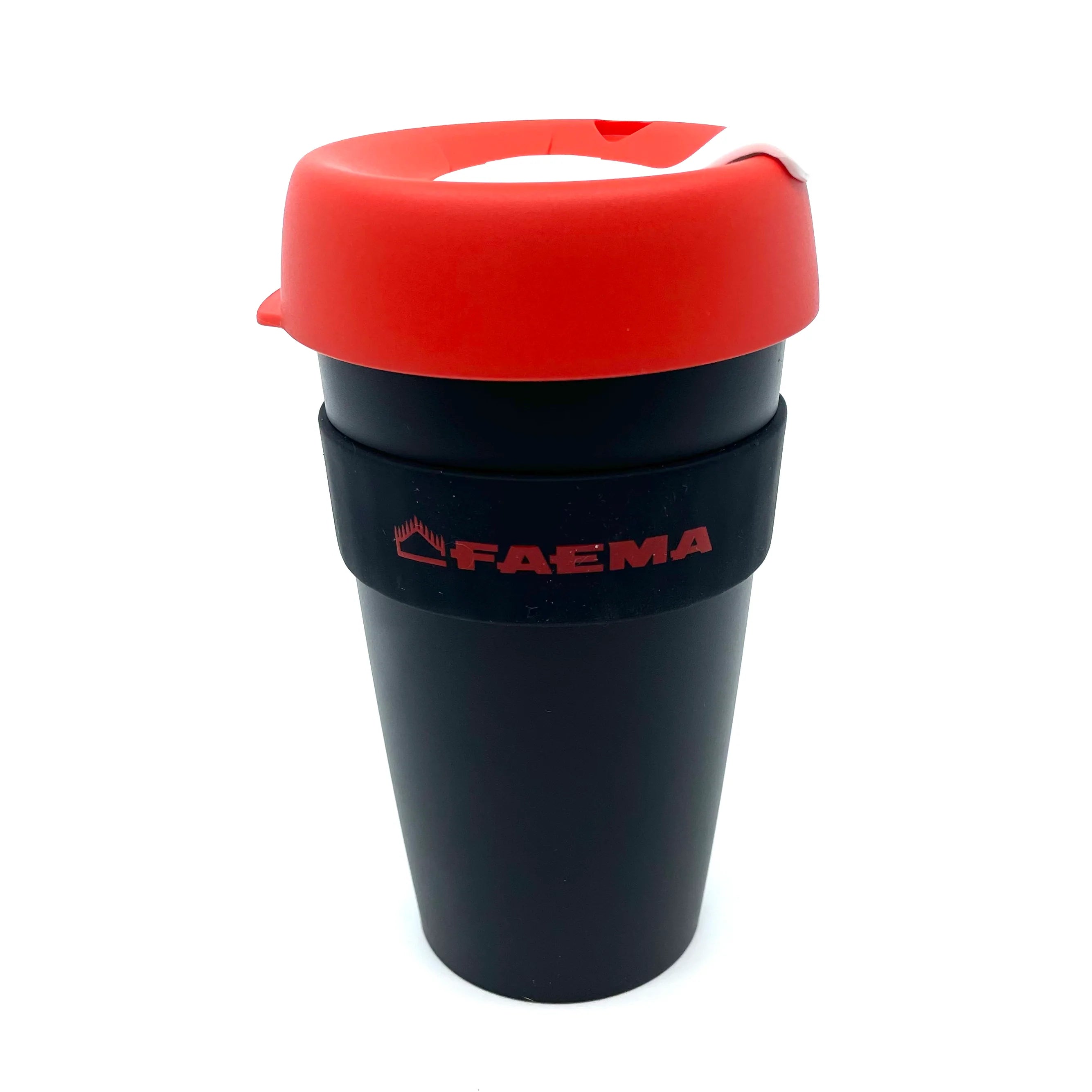 KeepCup Original Faema 475ml Reusable Coffee Cup - Perfect for Home, Office & Travel - Eco-Friendly Glass Coffee Mug with Silicone Sleeve