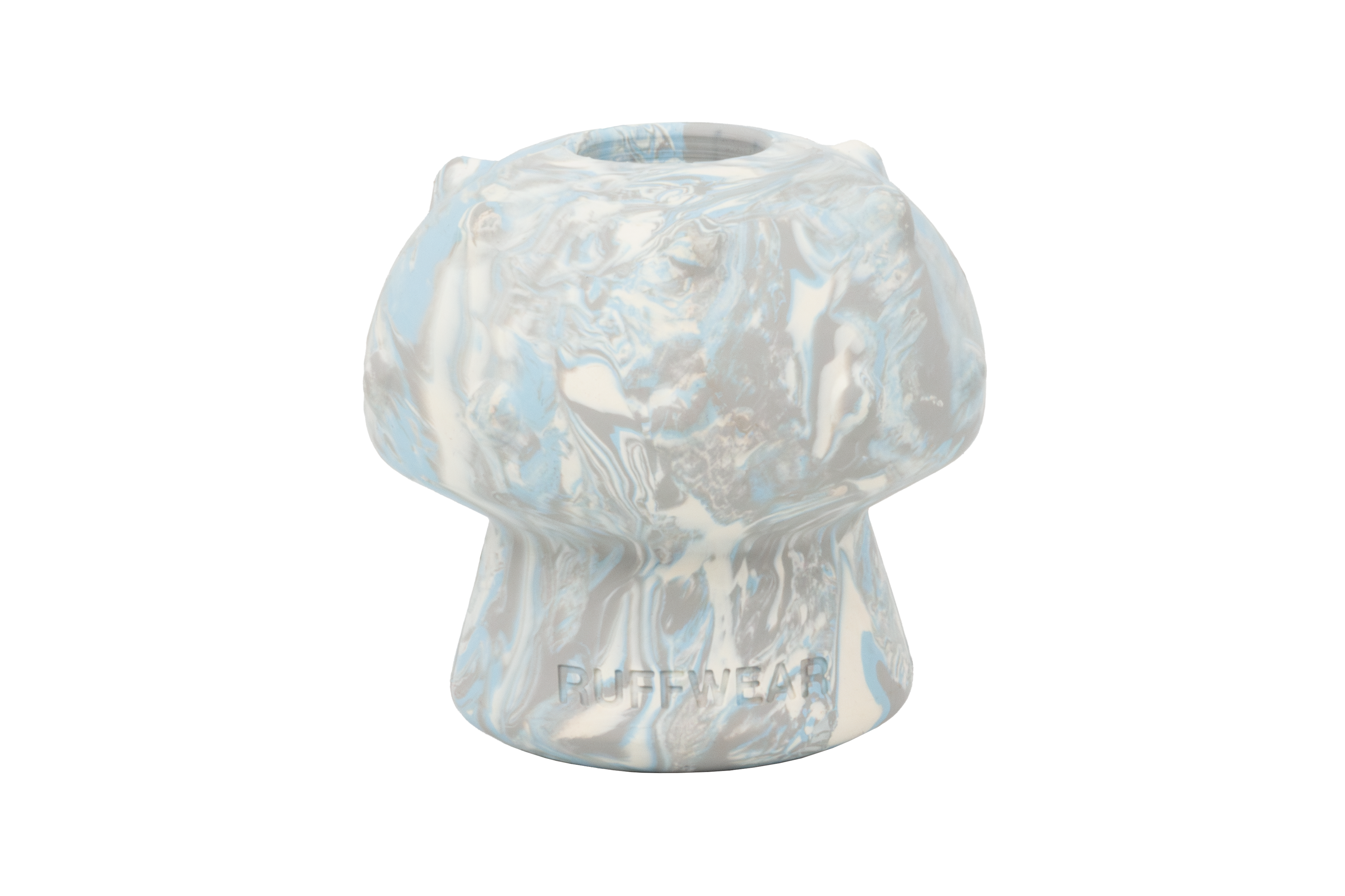 Ruffwear® Toadstool™ Dog Toy - Treat Dispenser & Fetch Toy in Gray Sky | Interactive Play for Training & Outdoor Fun