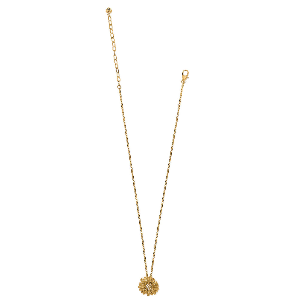 Brighton Daisy Dee Necklace - Elegant Gold-Plated Daisy Pendant for Women | Perfect for Weddings, Parties & Everyday Wear