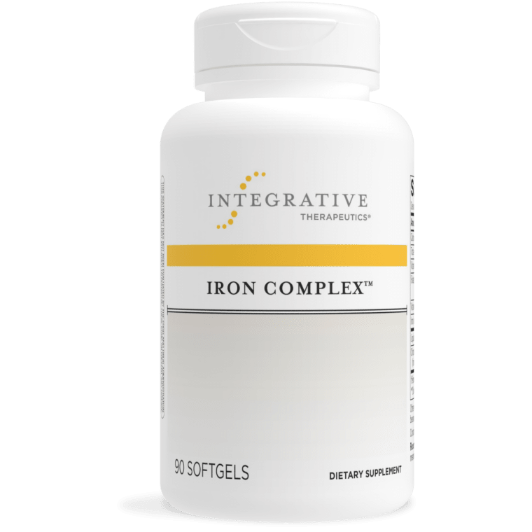 Iron Complex Supplement - High Potency Iron Pills for Energy & Anemia Support - Vegan, Gentle on Stomach - Boosts Energy Levels & Red Blood Cell Production - Ideal for Women, Athletes & Vegetarians (60 Capsules)
