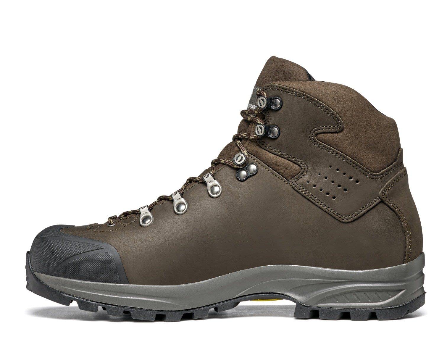 SCARPA Men's Kailash Plus GTX Waterproof Hiking Boots - Gore-Tex Leather Backpacking Boots for Outdoor Adventures, Trekking & Mountain Climbing