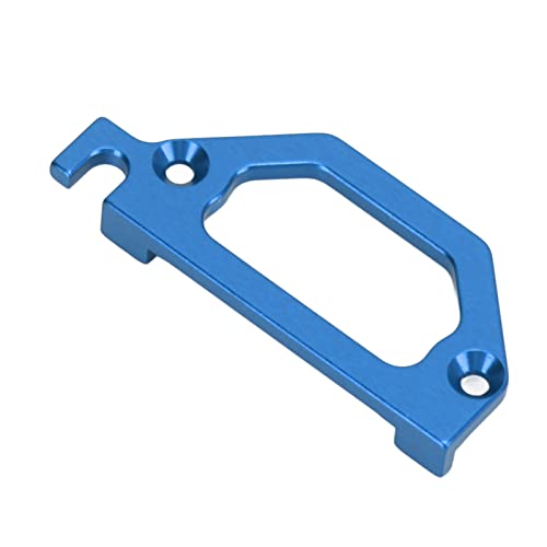 High Strength Aluminum Alloy RC Servo Bracket Mount - Durable & Heat Resistant Upgrade Part for 1/18 RC Crawler Cars (Blue) | Easy Installation for Off-Road Racing & Crawling Adventures