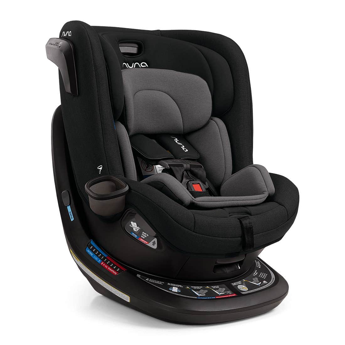 Nuna REVV 360 Rotating Convertible Car Seat for Toddlers - Safe & Easy to Install Infant to Booster Car Seat with Side Impact Protection - Perfect for Family Travel & Daily Commute