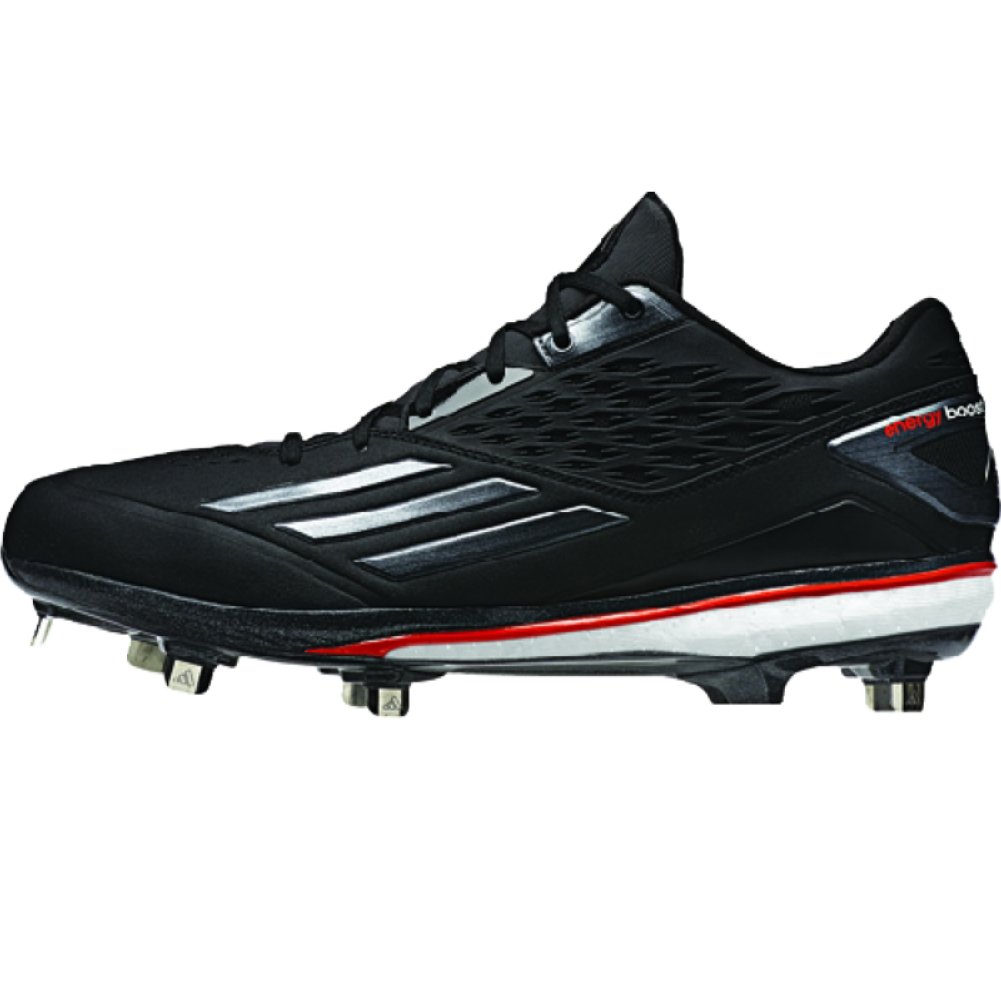 **adidas Energy Boost Icon Men's Baseball Cleats with Metal Spikes – Lightweight Performance Shoes for Baseball & Softball Players**    **使用场景:** Perfect for competitive baseball games, training sessions, and softball matches, providing superior traction and comfort on the field.