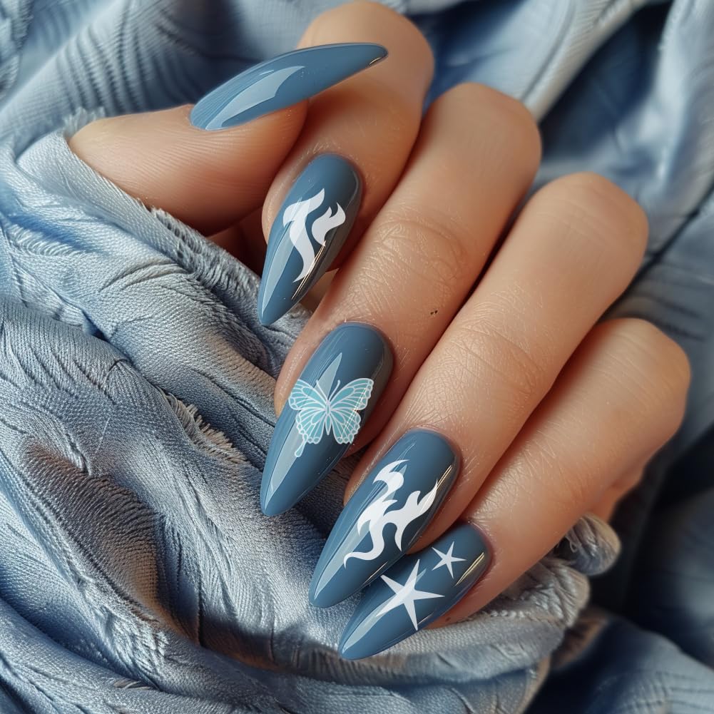 PandaHall Floral Star Butterfly Nail Stamp Plates Set - 3pcs DIY Nail Art Design Kit for Professional Salon & Home Manicure | Perfect for Wedding, Party & Holiday Nail Decorations