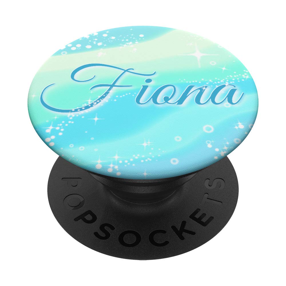 Personalized Fiona Name Mermaid Necklace - Pastel Aqua Underwater Theme Jewelry for Girls, Women | Perfect Gift for Birthdays, Parties & Ocean Lover Gifts
