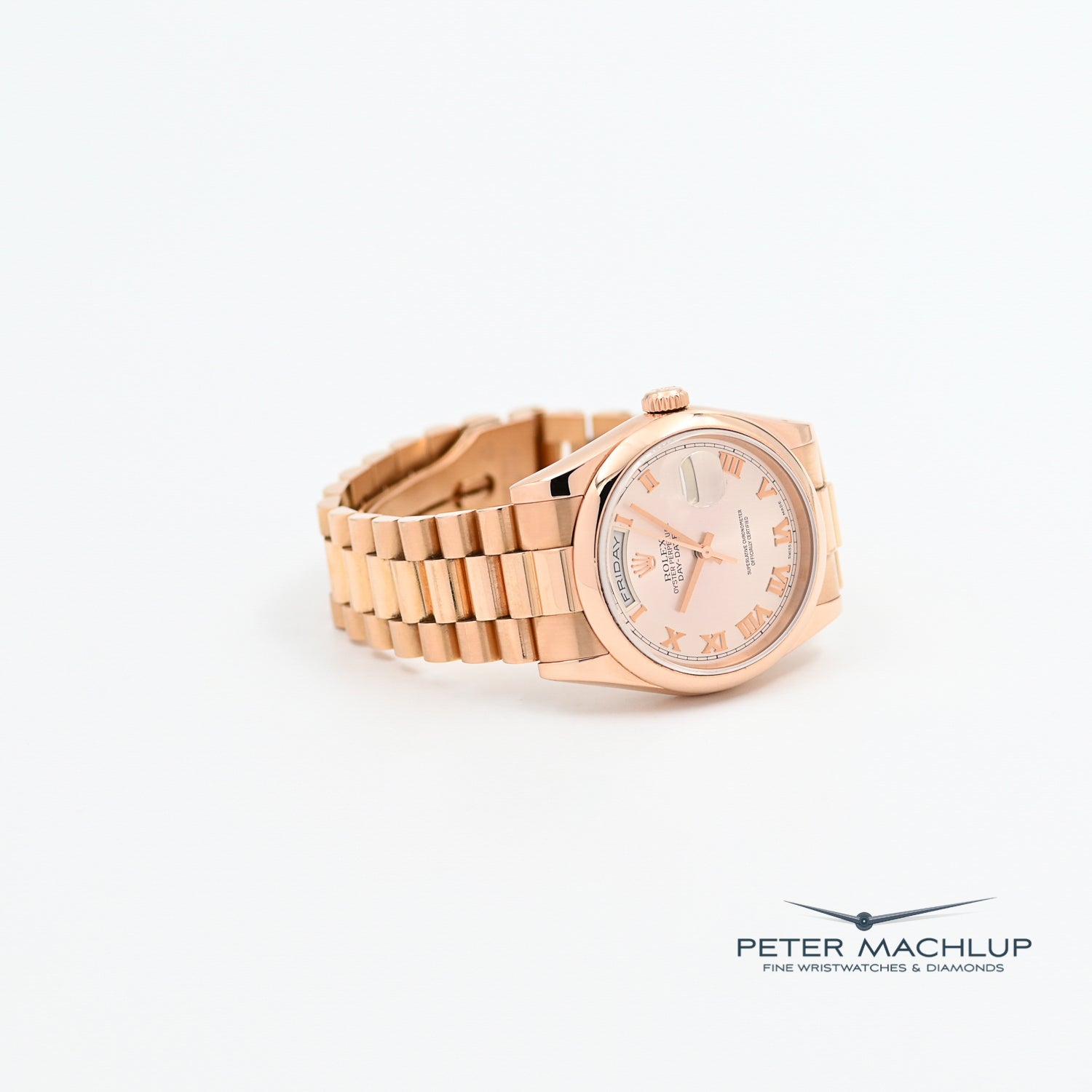 Rolex Day-Date 36mm 18K Gold Men's Watch - Luxury Automatic Timepiece for Business & Formal Occasions