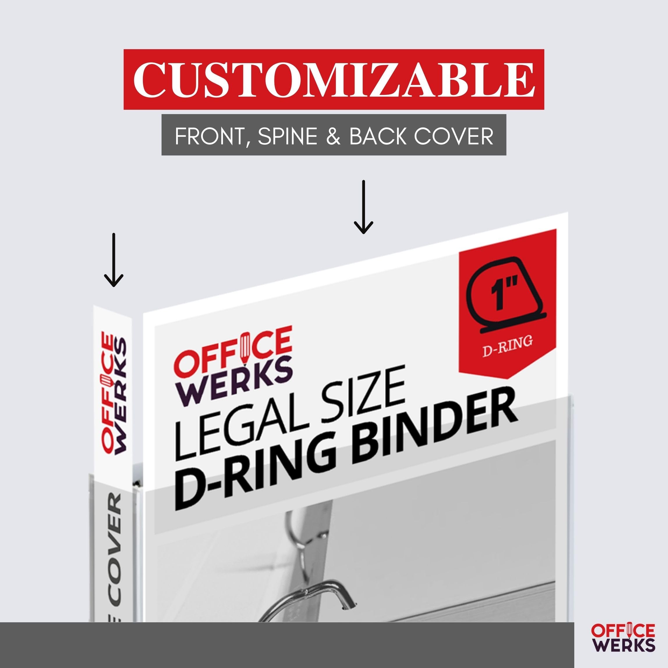 Heavy Duty Legal Size View Binder - 14
