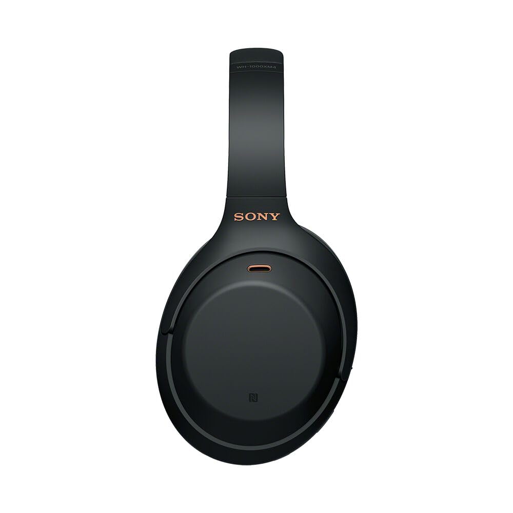 Sony WH-1000XM4 Wireless Noise Cancelling Headphones with 30-Hour Battery Life, Alexa & Google Assistant Built-in, Over-Ear Bluetooth Headset with Mic for Calls (Black) - Perfect for Travel, Work & Music Lovers