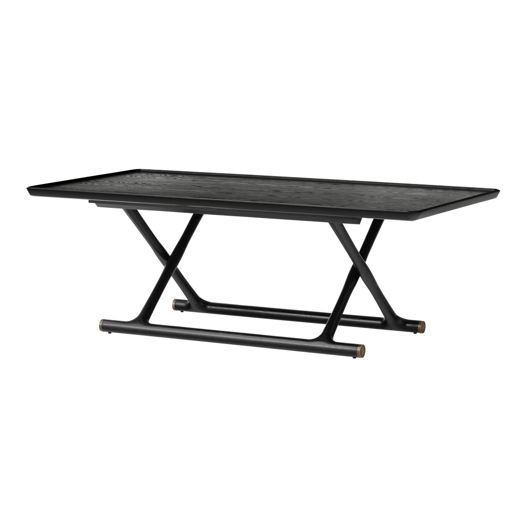 Modern Jager Coffee Table - Stylish Mid-Century Wooden Living Room Furniture for Home Decor | Perfect for Small Spaces, Apartments & Lounge Areas