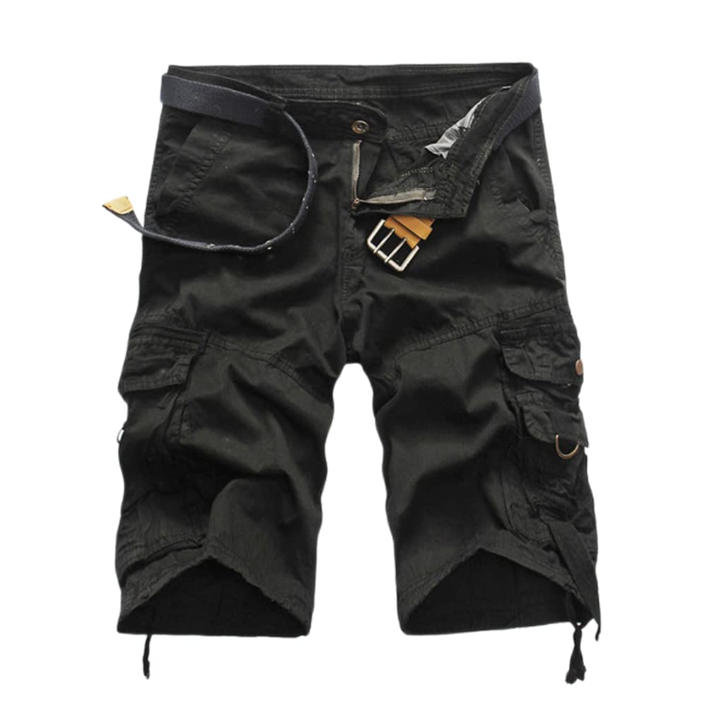 Men's Camouflage Cotton Shorts - Cool & Comfortable Casual Summer Shorts for Outdoor Activities, Hiking, and Travel