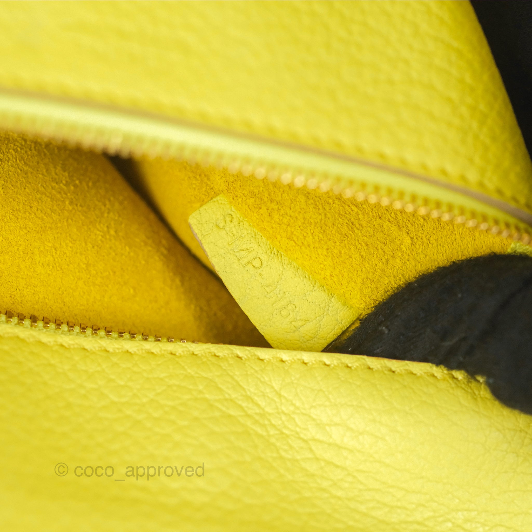 Celine Small Tie Knot Bag in Yellow Grained Leather - Elegant Crossbody Purse for Women | Perfect for Date Night, Parties & Special Occasions
