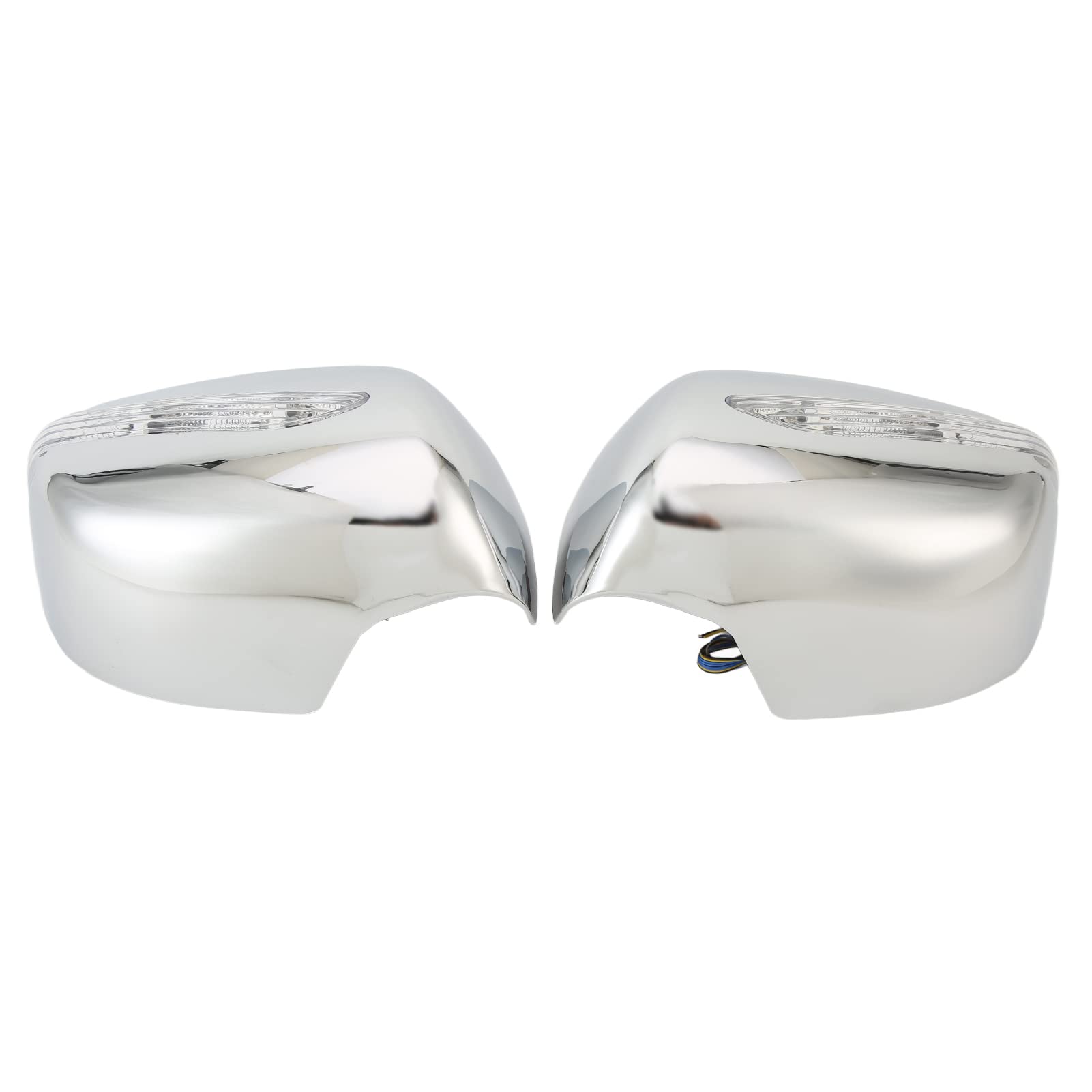Car Side Mirror Cover with LED Signal Light - Stylish & Durable Exterior Accessory for Enhanced Visibility & Safety | Perfect for Night Driving & Custom Car Styling