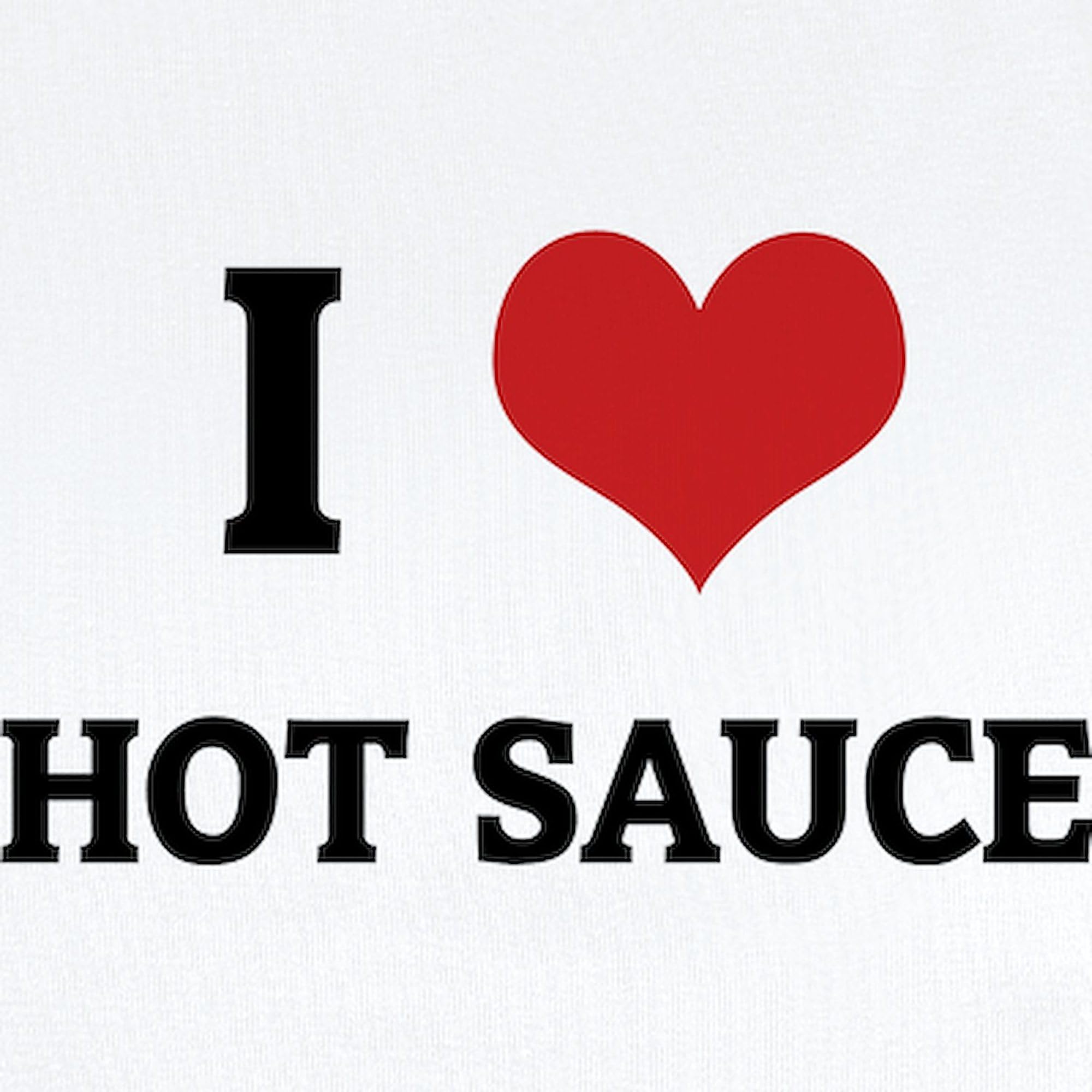 I Love Hot Sauce Infant Creeper - Adorable Baby Bodysuit & Romper for Newborns | Perfect for Family Photos, Playtime & Casual Outings