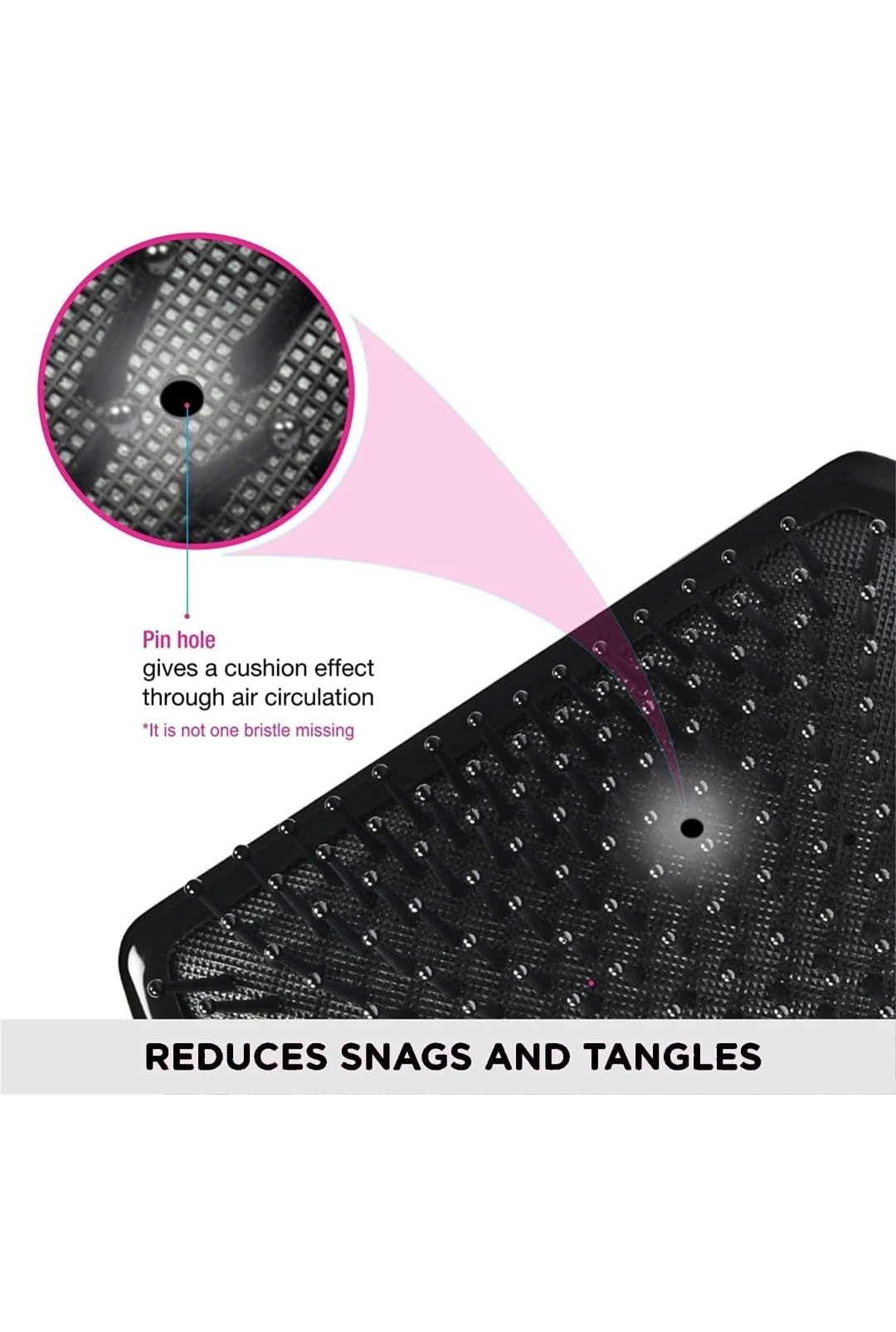 Best Paddle Hair Brush for Smooth & Tangle-Free Hair - Perfect for Styling, Detangling & Blowouts at Home or Salon