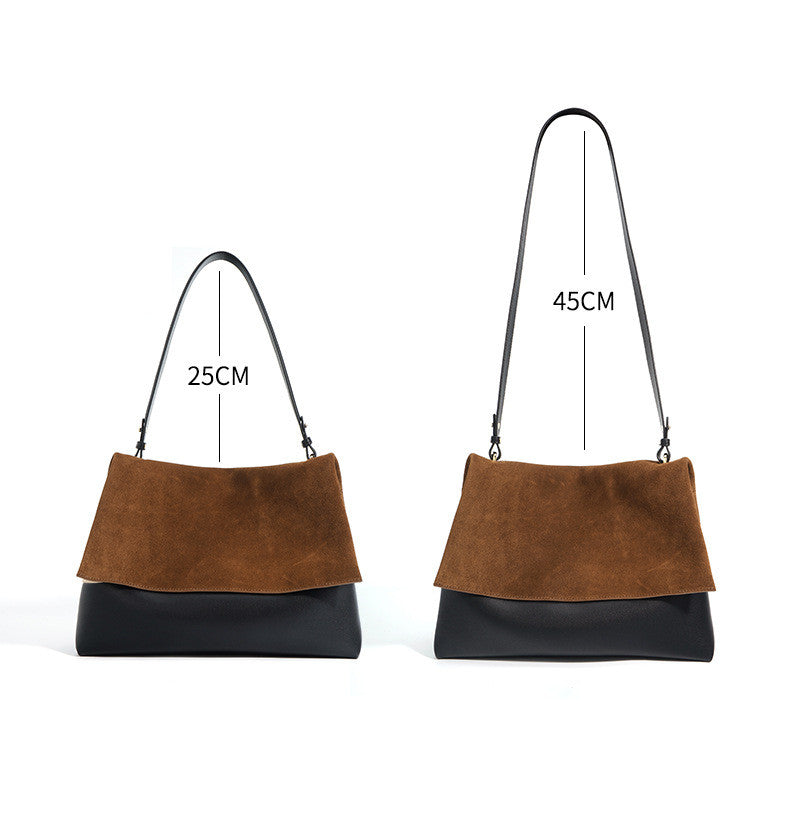 Stylish Modern Leather Shoulder Bag for Women - Trendy Crossbody Purse with Adjustable Strap - Perfect for Work, Travel & Everyday Use