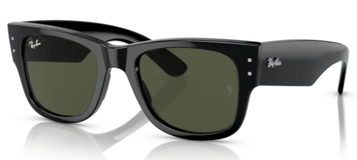 Original Ray-Ban Mega Wayfarer RB0840S 901/31 Sunglasses - Classic Aviator Style for Men & Women - Perfect for Driving, Beach & Outdoor Activities