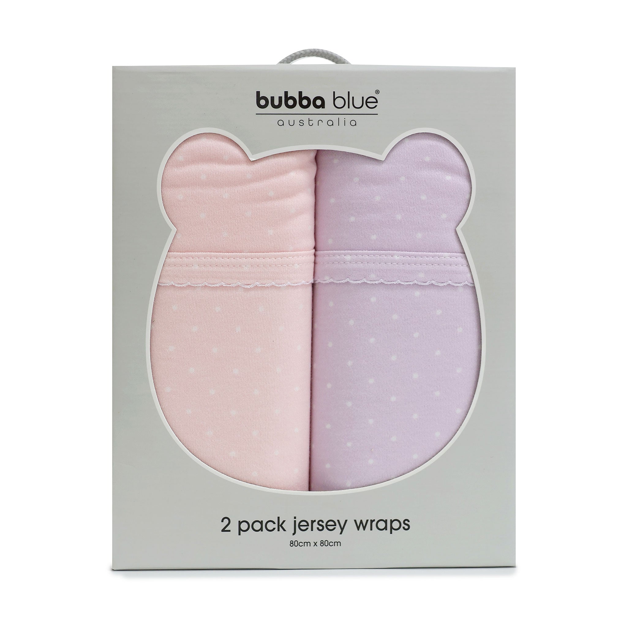 Soft Pink & Lilac Jersey Swaddle Wrap for Newborns - 2 Pack Breathable Baby Blanket for Swaddling, Sleeping & Photo Shoots - Perfect Baby Shower Gift