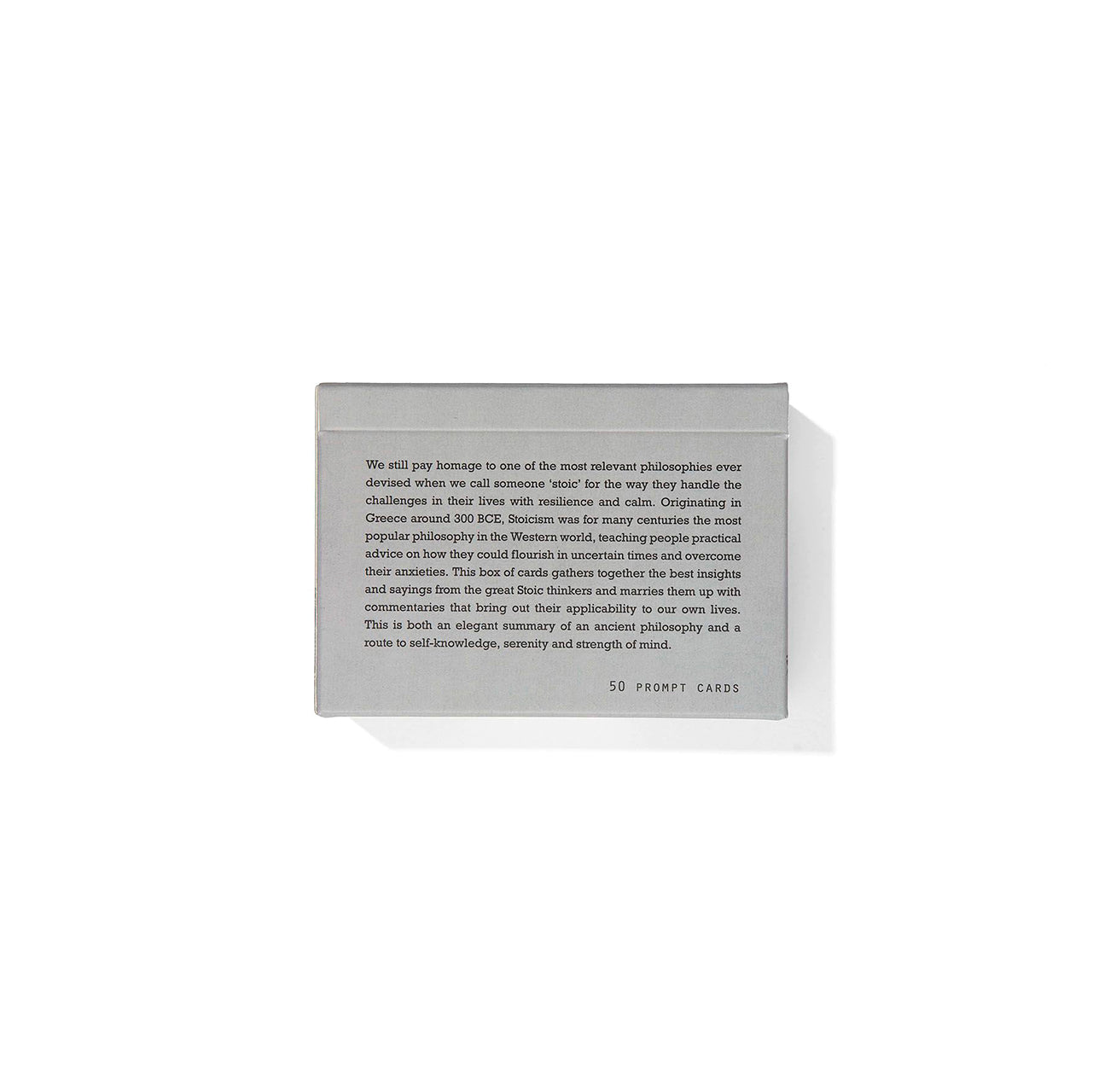 Stoicism Card Set - 50 Inspirational Stoic Quotes & Wisdom Cards for Daily Motivation, Meditation & Self-Improvement | Perfect for Journaling, Office Decor & Gift Giving