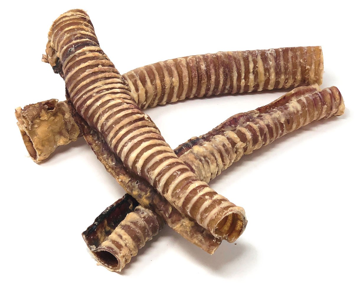 Premium ValueBull Beef Trachea Dog Treats - 10-12 Inch, 40 Count Bulk Pack | All-Natural Angus Beef Chews for Dogs, Single Ingredient, Grass-Fed | Perfect for Training, Dental Health & Long-Lasting Chewing