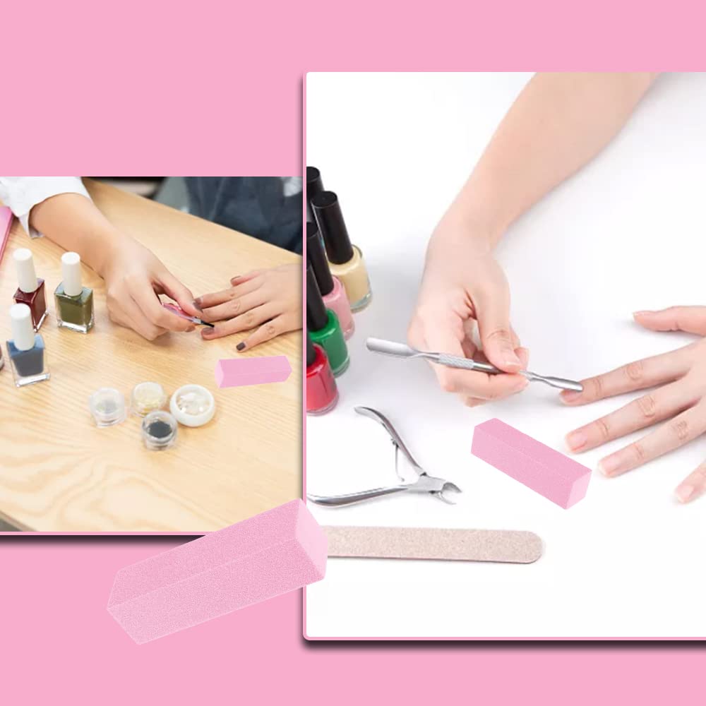 10 Pcs Professional Nail Buffer Blocks - Multi-Sided Nail Polishing & Sanding Kit for Home DIY, Manicure & Nail Salon | Perfect for At-Home Nail Care, Salon Treatments & Gift Sets