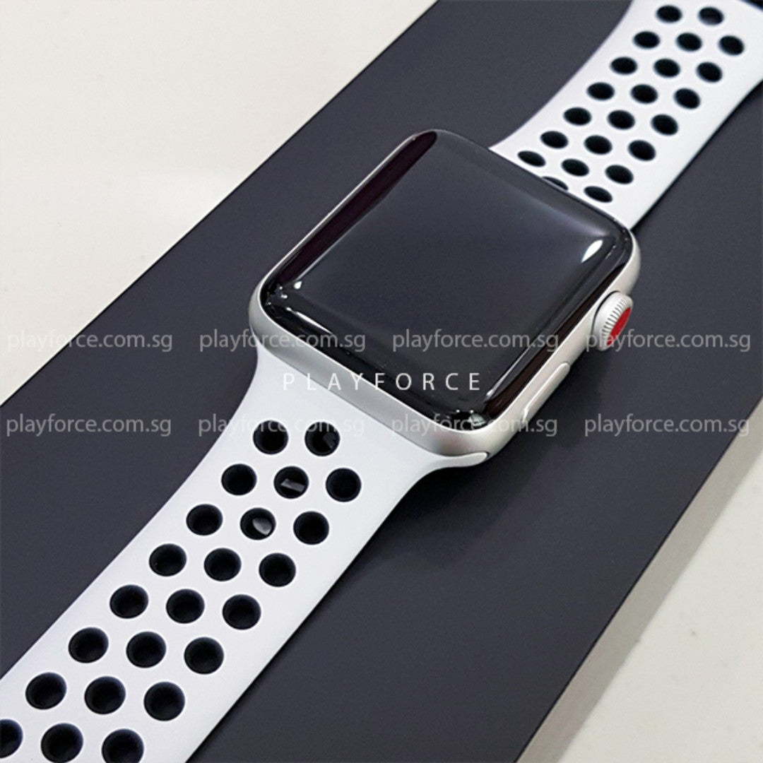 Nike+ Series 3 Smartwatch 42mm GPS + Cellular - Fitness Tracker & Heart Rate Monitor for Running, Swimming & Daily Activity Tracking
