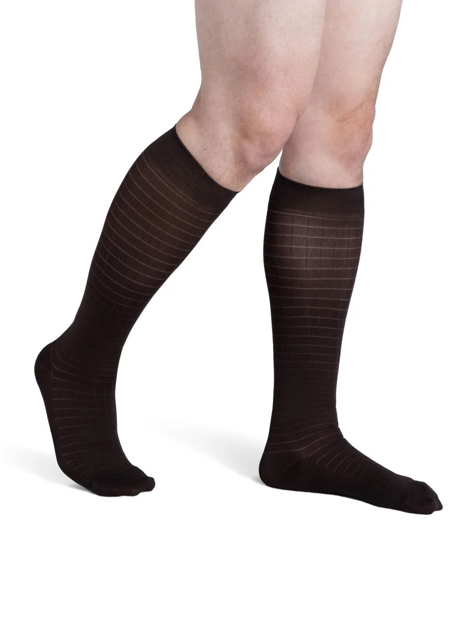 Sigvaris Style Microfiber Compression Socks 20-30mmHg for Men - Medical Grade Calf Support for Running, Travel & Varicose Vein Relief