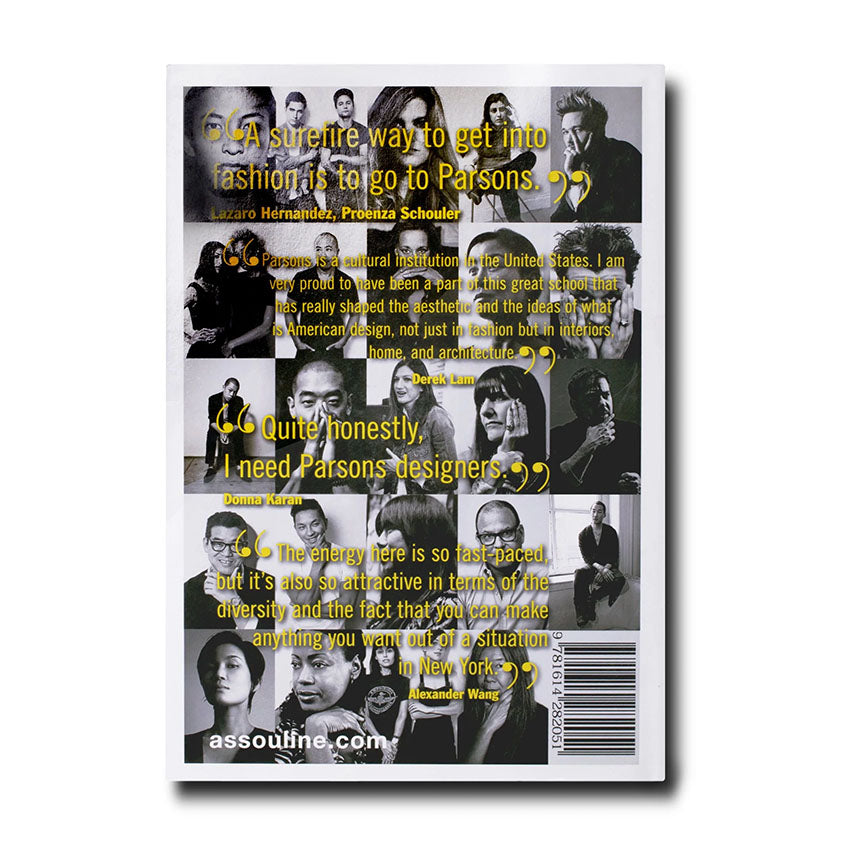 Assouline The School of Fashion: 30 Parsons Designers - Fashion Design Book for Students & Professionals | Perfect for Fashion Education, Inspiration & Coffee Table Decor