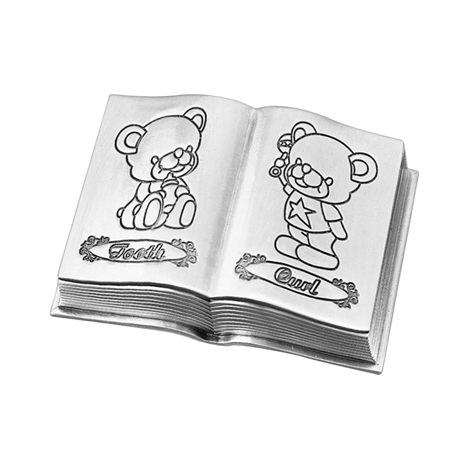 Menolana Baby Tooth Keepsake Box - Tooth Fairy Memory Box for Boys & Toddlers | First Tooth Holder, Milestone Organizer for Kids' Dental Memories (Perfect for Baby Shower Gifts & Childhood Memorabilia)