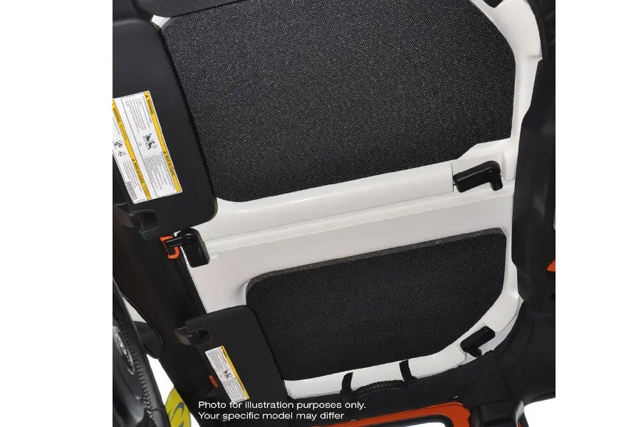 Ford Bronco DEI Sound Deadening Headliner Kit - White Original Finish for JK 4-Door 2007-2010 Models | Noise Reduction & Thermal Insulation for Off-Road Adventures & Daily Commuting