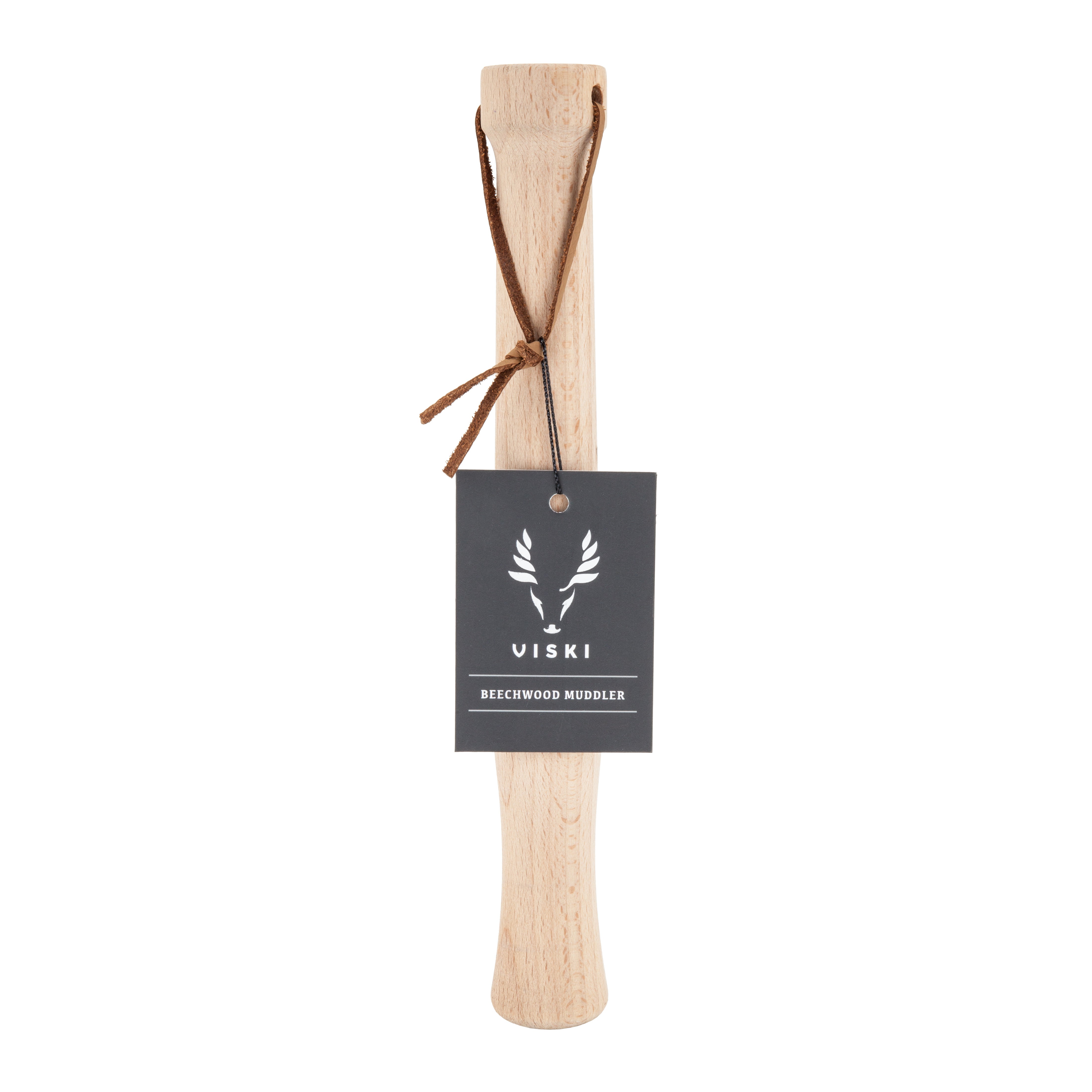 Premium Beechwood Cocktail Muddler - Bar Stirring Tool for Mojitos, Old Fashioned & Mint Juleps - Perfect for Home Bars & Mixologists