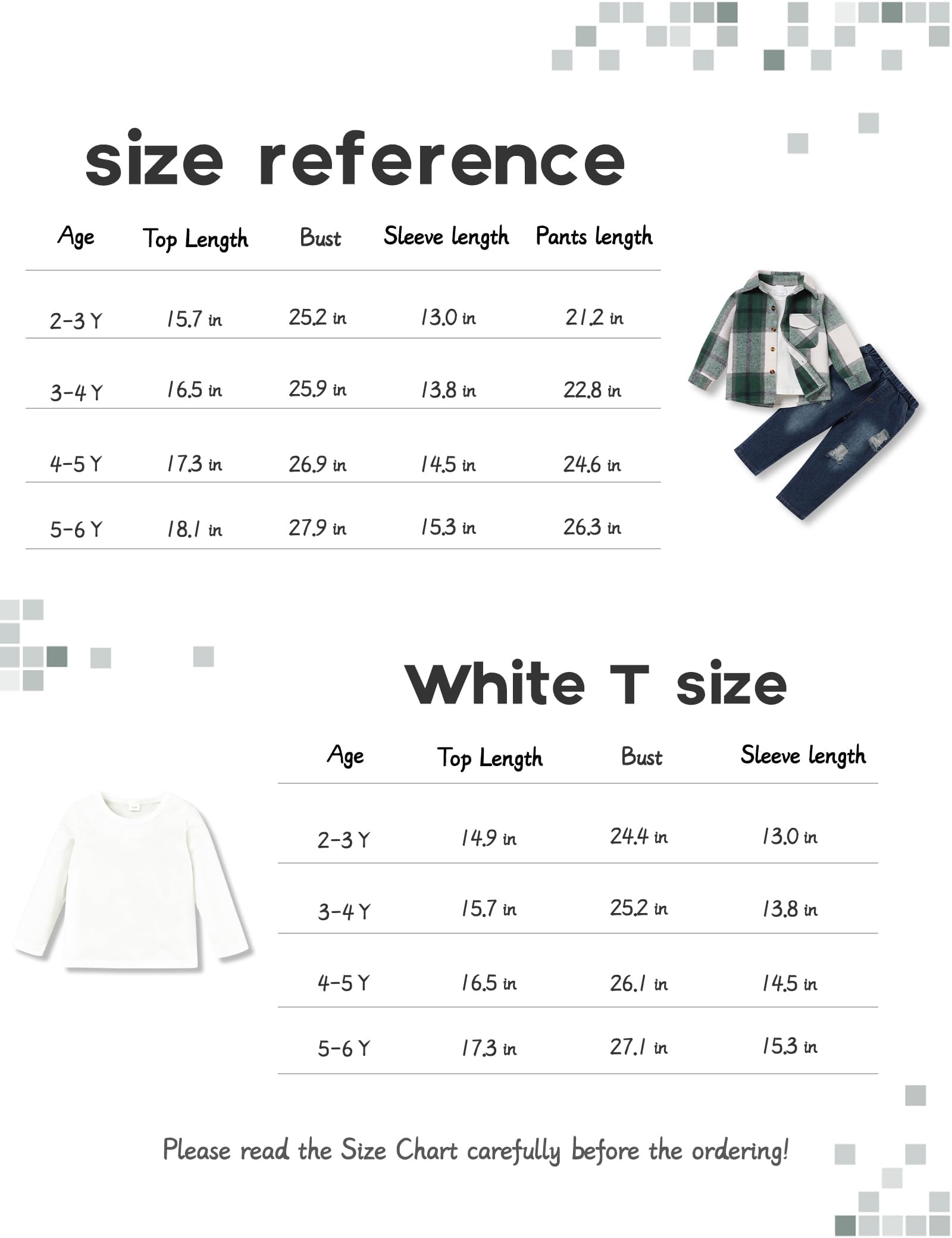 3Pcs Toddler Boy Outfit - Button Down Shirt, T-Shirt & Pants Set | Winter Clothes for Boys 1-3 Years | Warm Casual Wear for Playdates & Holiday Gatherings