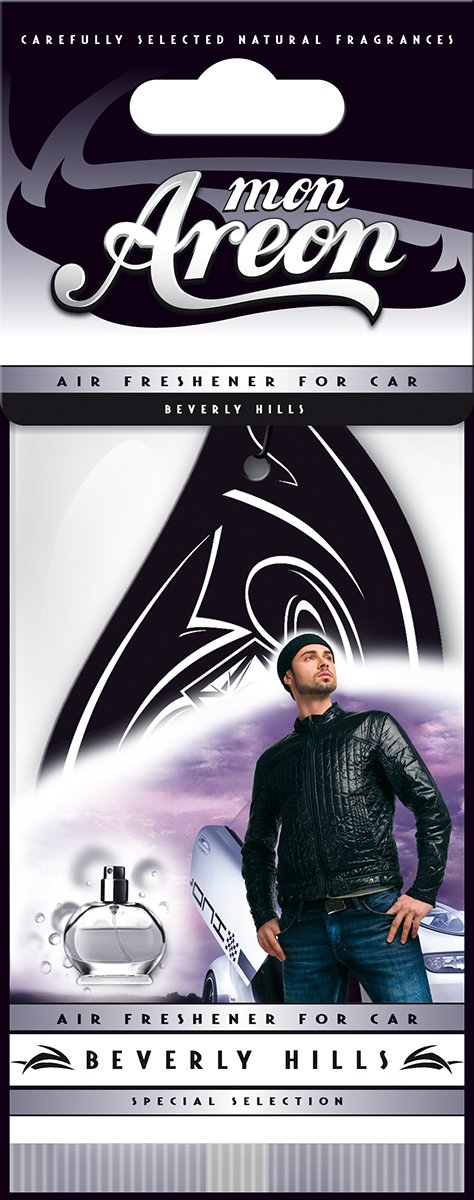 21403 Beverly Hills Car Perfume Air Freshener - Long-Lasting Fragrance for Cars, Home & Office