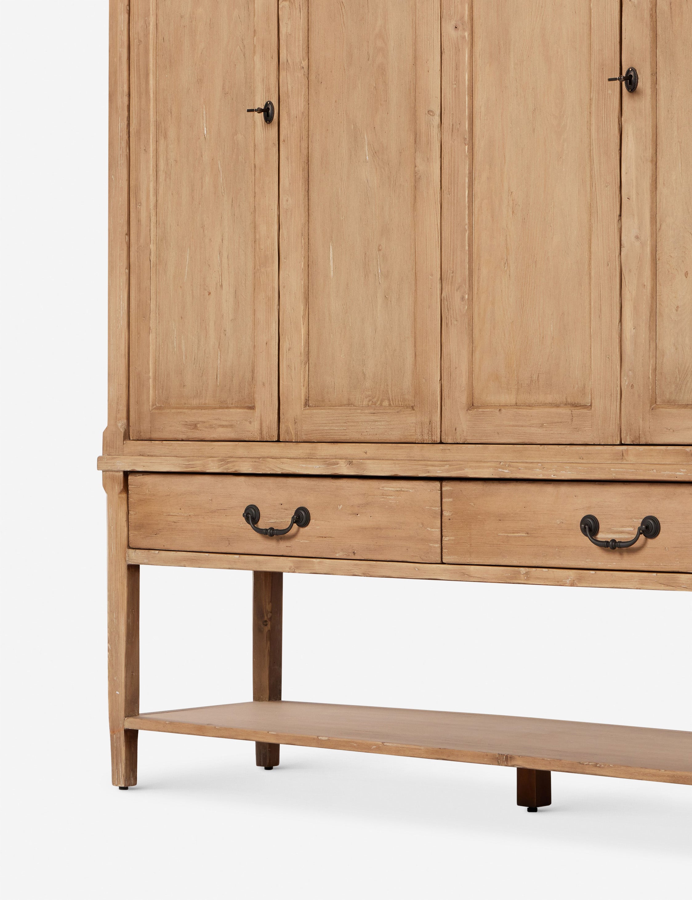 Chaperal Double Cabinet - Sturdy & Spacious Storage Solution for Kitchen, Bathroom, or Office Organization