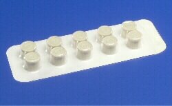 Covidien 8881682085 Sterile Monoject Disposable Syringe Tip Caps (100/Bag, 10 Bags/Box) - for Medical, Laboratory & Healthcare Use