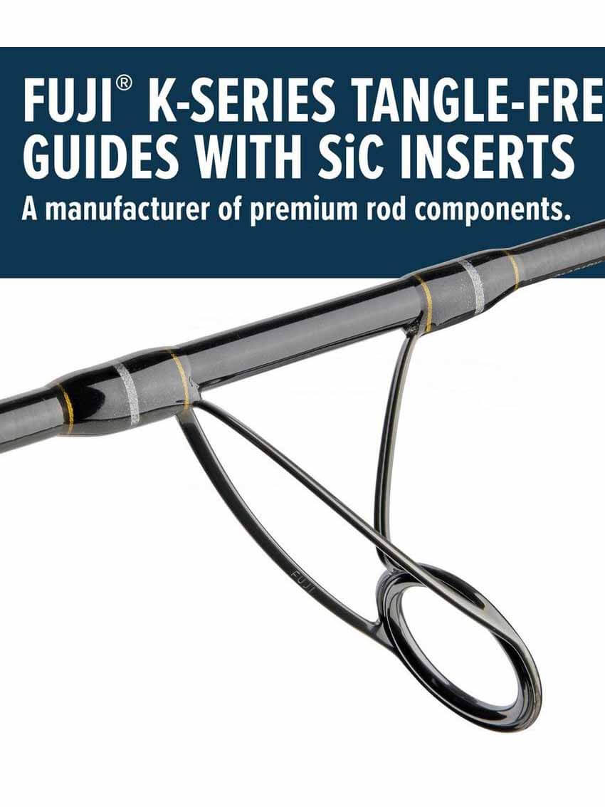 Penn Carnage III Surf Spinning Rod - Saltwater Fishing Rod for Surf Casting | Heavy Duty Graphite Construction | Perfect for Beach, Pier & Jetty Fishing