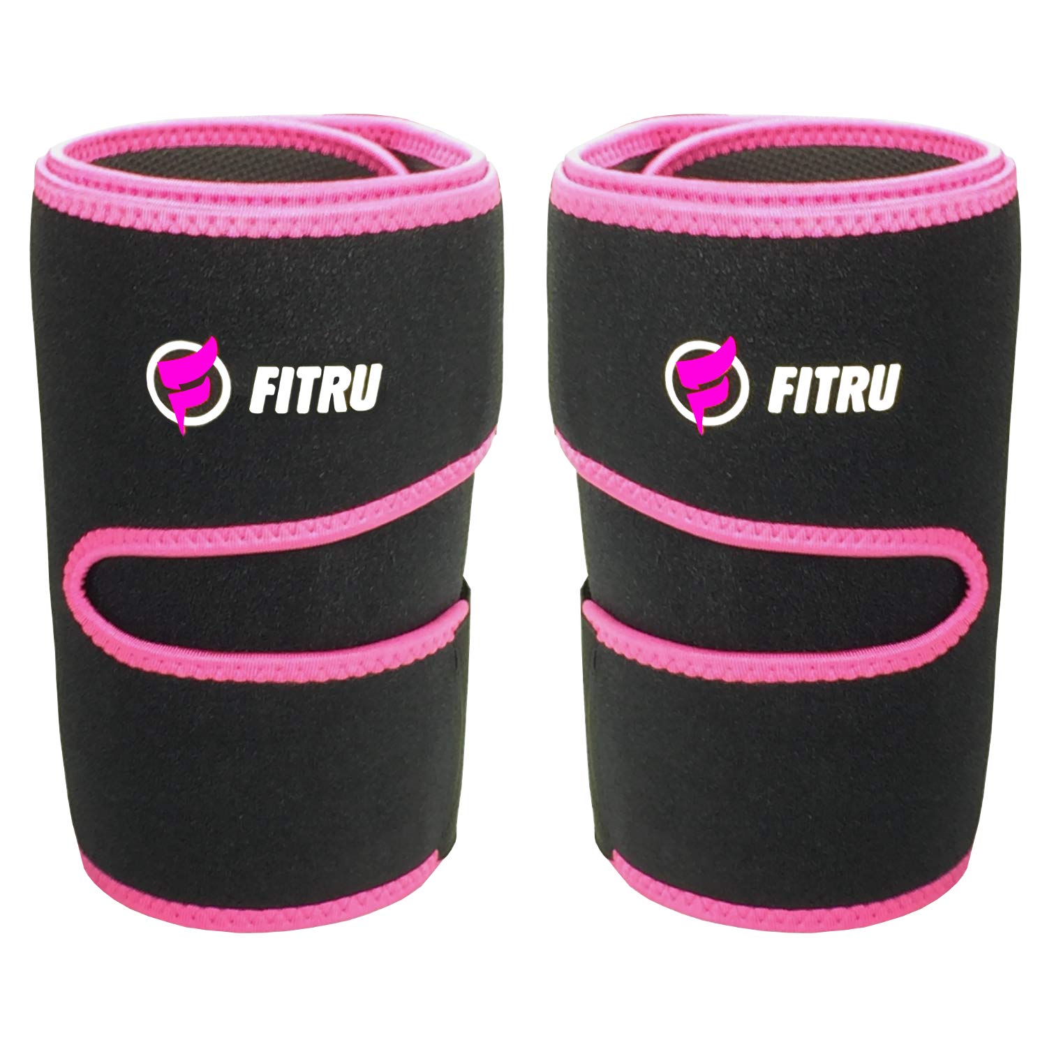 Premium Thigh Trimmers for Men & Women - Body Wrap Sauna Waist Trainer for Legs - Slimming & Toning for Workout, Yoga & Daily Wear