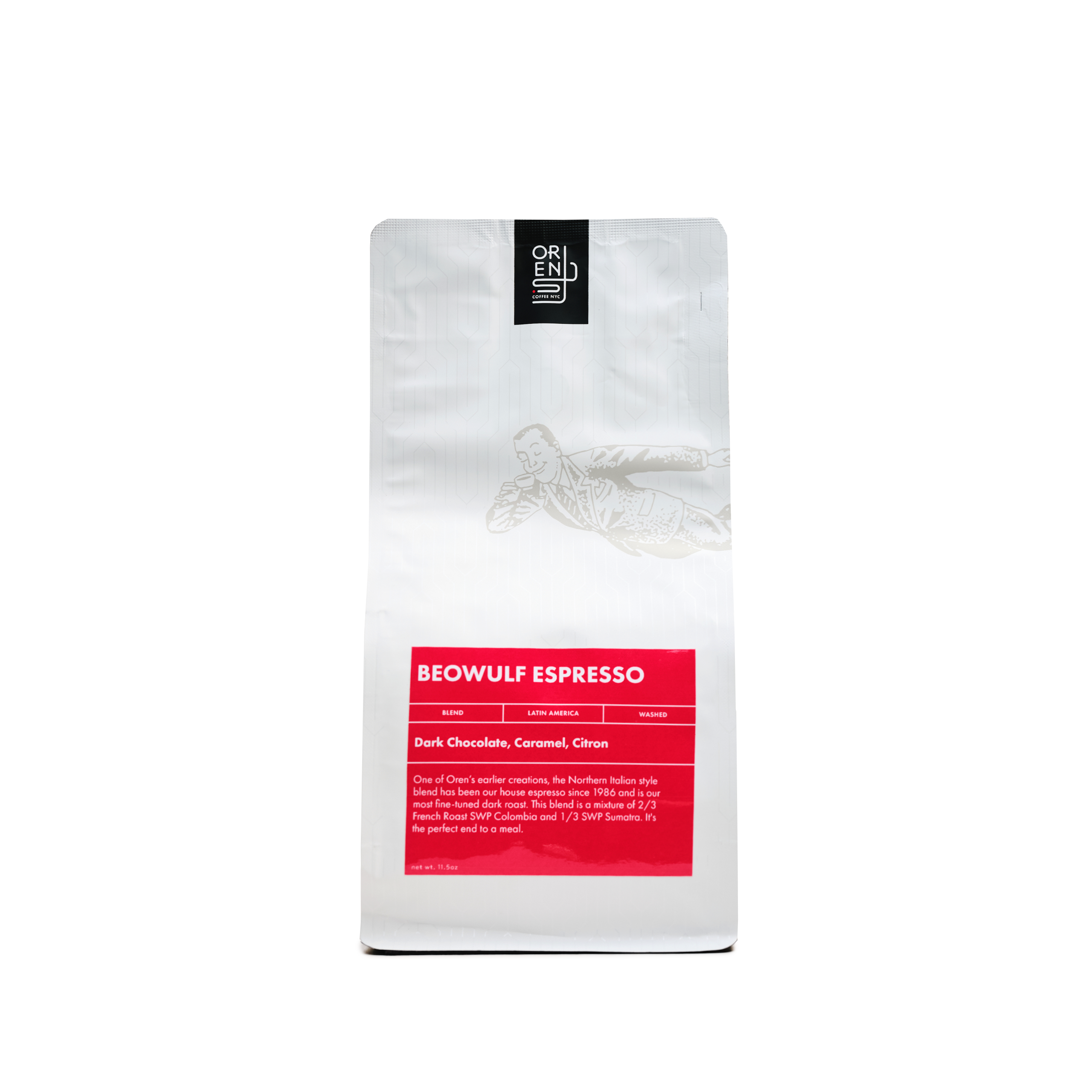 Beowulf Premium Coffee Blend - Rich & Bold Dark Roast Whole Bean Coffee for Brewing - Perfect for Morning Energy Boost & Afternoon Pick-Me-Up