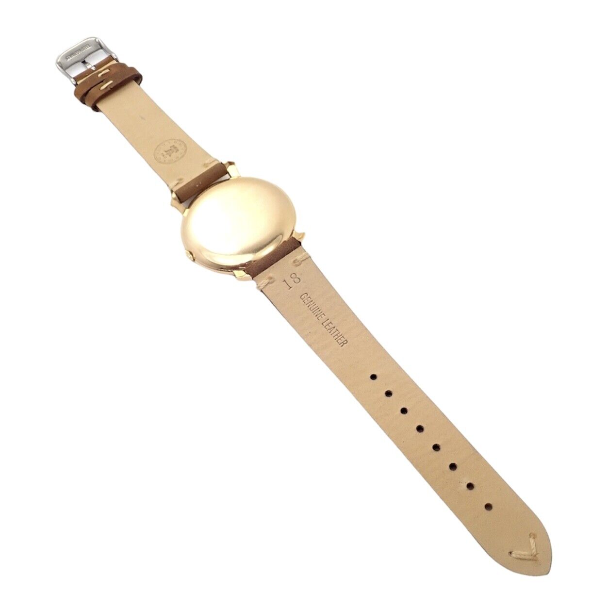 Authentic IWC Schaffhausen 18k Yellow Gold Manual Wind Men's Luxury Watch - Perfect for Business, Formal Events & Collectors