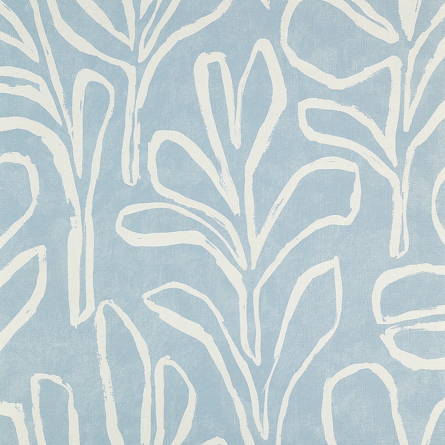 Phillip Jeffries Sprig Silhouette Serene Mist Wallpaper - Premium Peel & Stick Wallpaper for Bedroom, Living Room & Nursery Decor