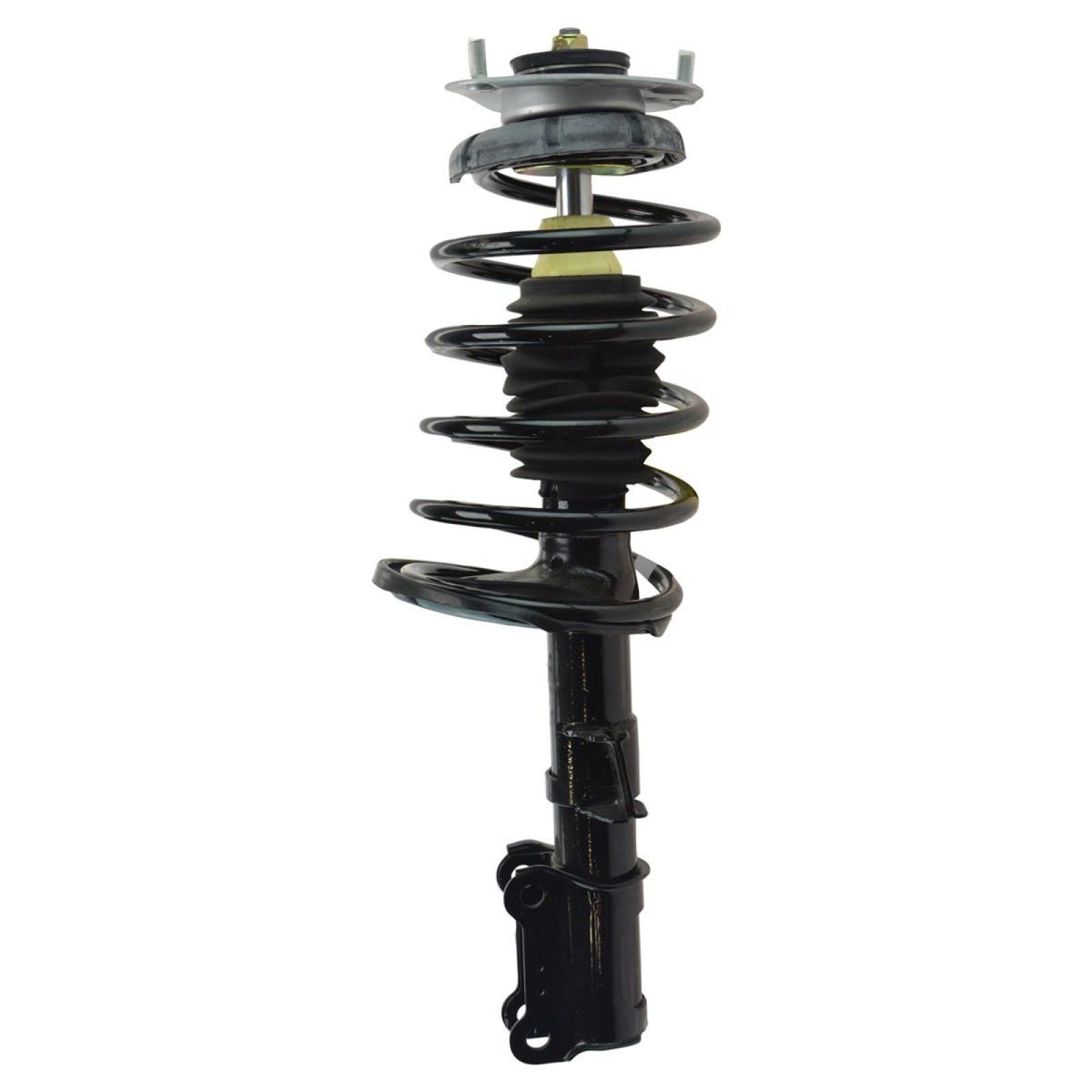 TRQ Front Suspension Kit - Complete Strut & Coil Spring Assembly with Sway Bar Stabilizer Link - Compatible with 2001-2009 Volvo S60, 1999-2006 S80, 2001-2007 V70 - Smooth Ride & Enhanced Handling for Daily Commute & Road Trips